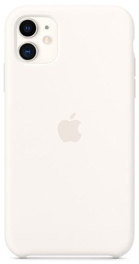 Apple iPhone 11 silikónový kryt, biely MWVX2ZM / A